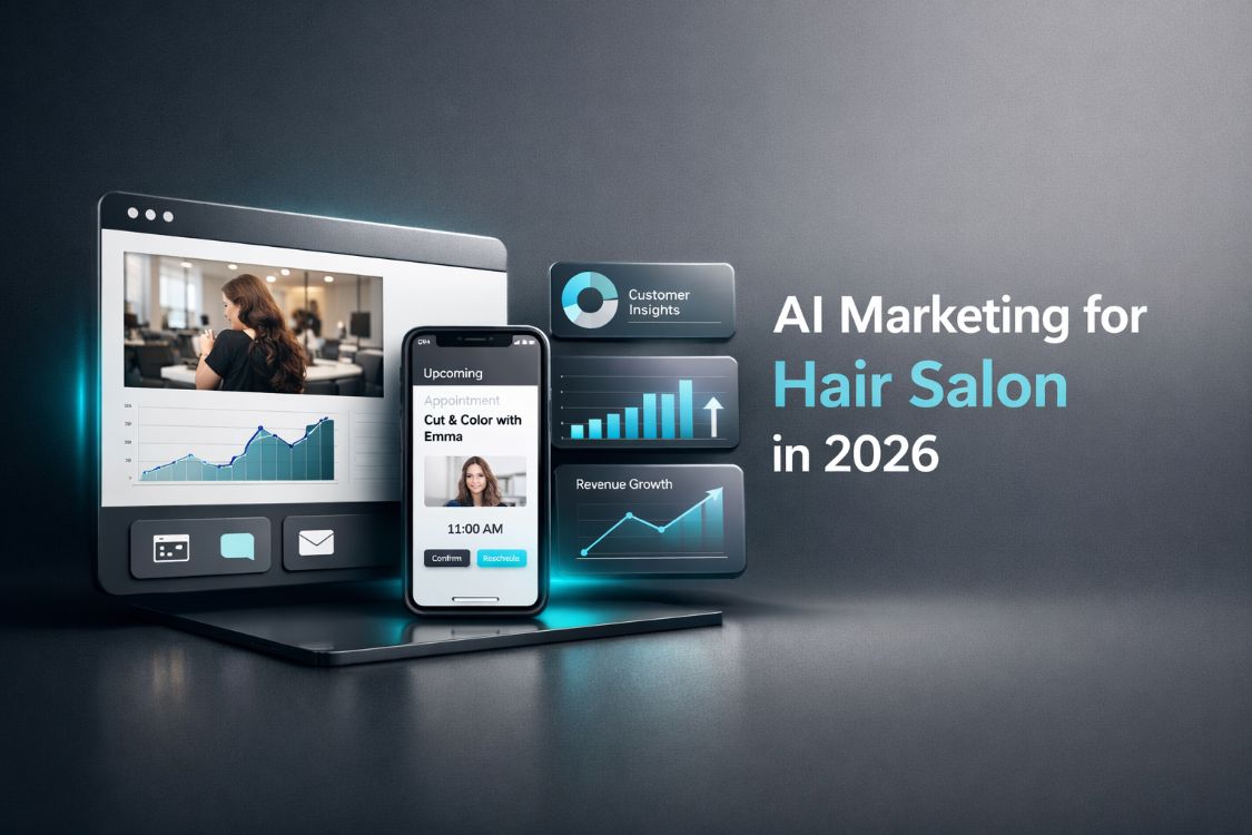 AI Marketing for salon in 2026: Hair Salon Playbook for Bookings, Retention & Growth