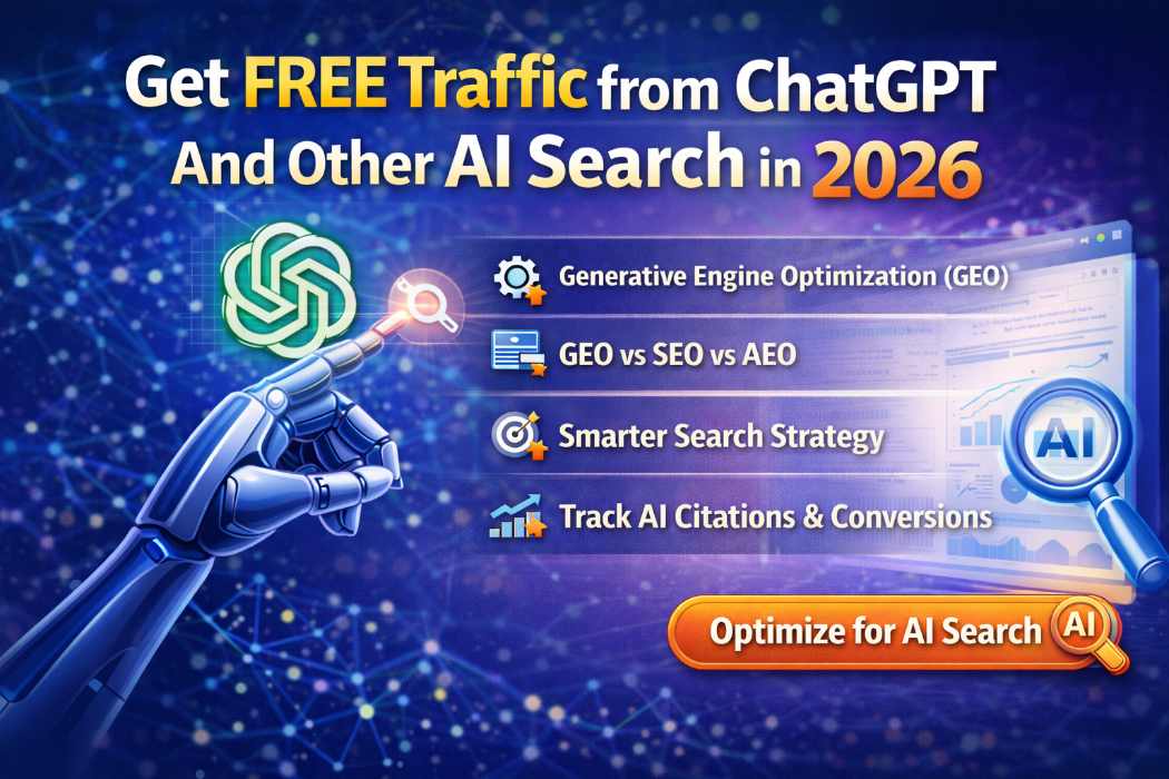 Get Free Traffic from ChatGPT Search And Other AI Search in 2026